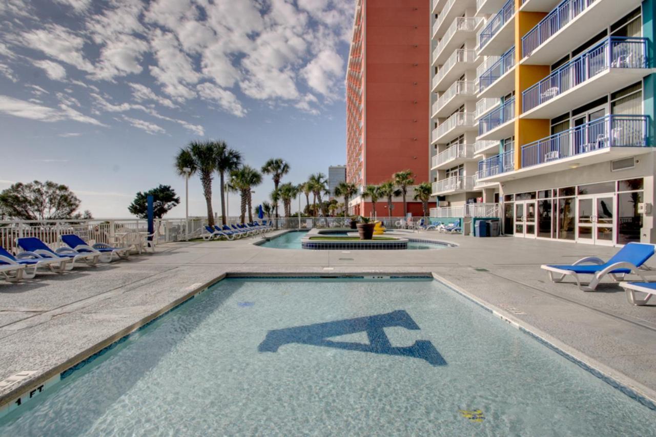 Beachfront Condo In Atlantica Resort With Pool Миртл-Бич Экстерьер фото
