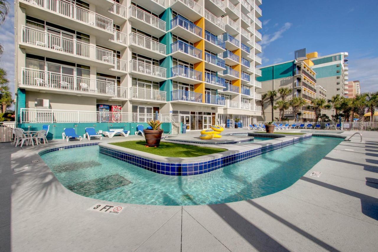 Beachfront Condo In Atlantica Resort With Pool Миртл-Бич Экстерьер фото