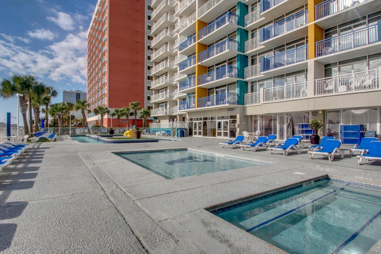 Beachfront Condo In Atlantica Resort With Pool Миртл-Бич Экстерьер фото