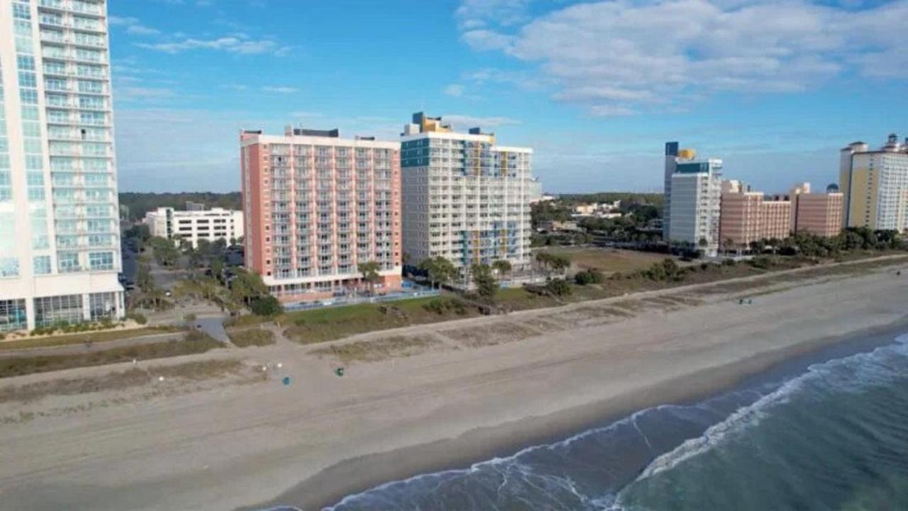 Beachfront Condo In Atlantica Resort With Pool Миртл-Бич Экстерьер фото