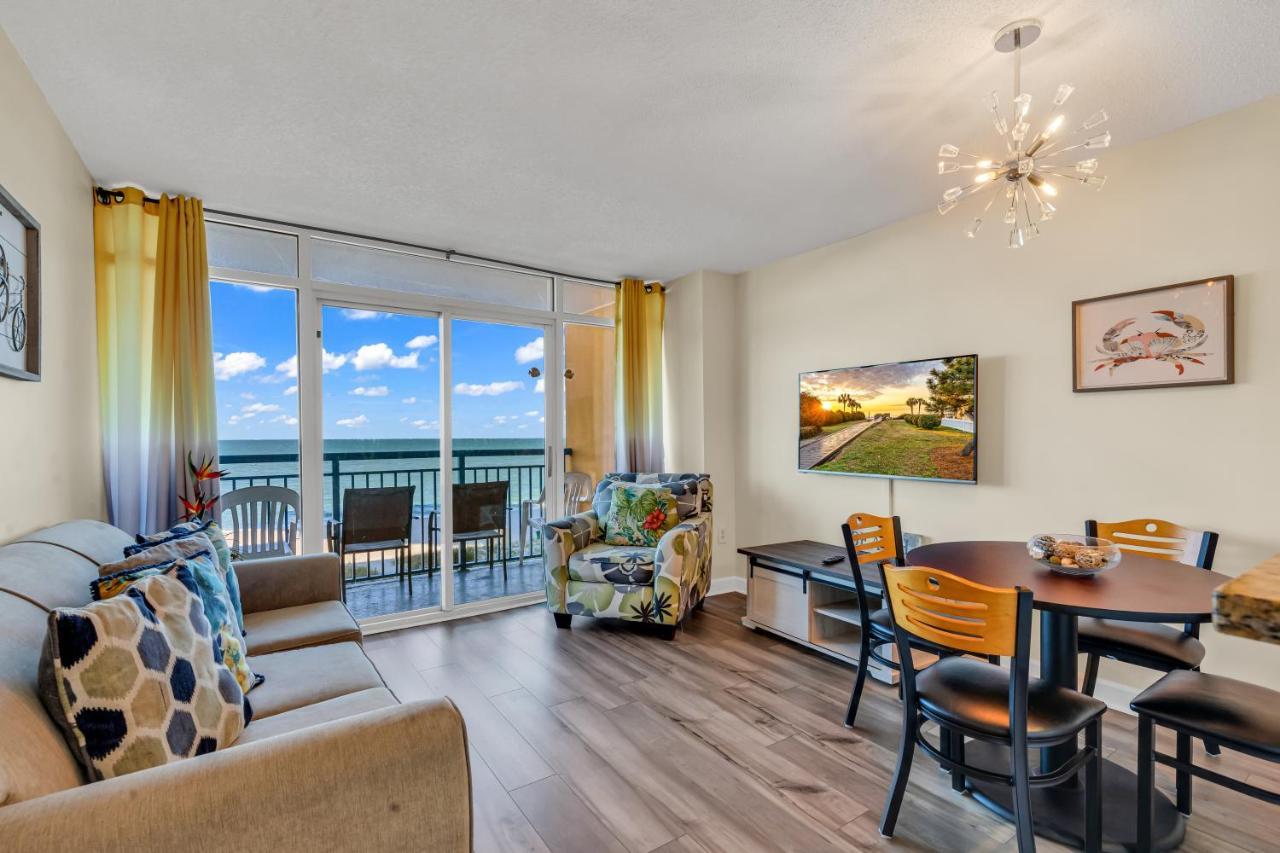 Beachfront Condo In Atlantica Resort With Pool Миртл-Бич Экстерьер фото