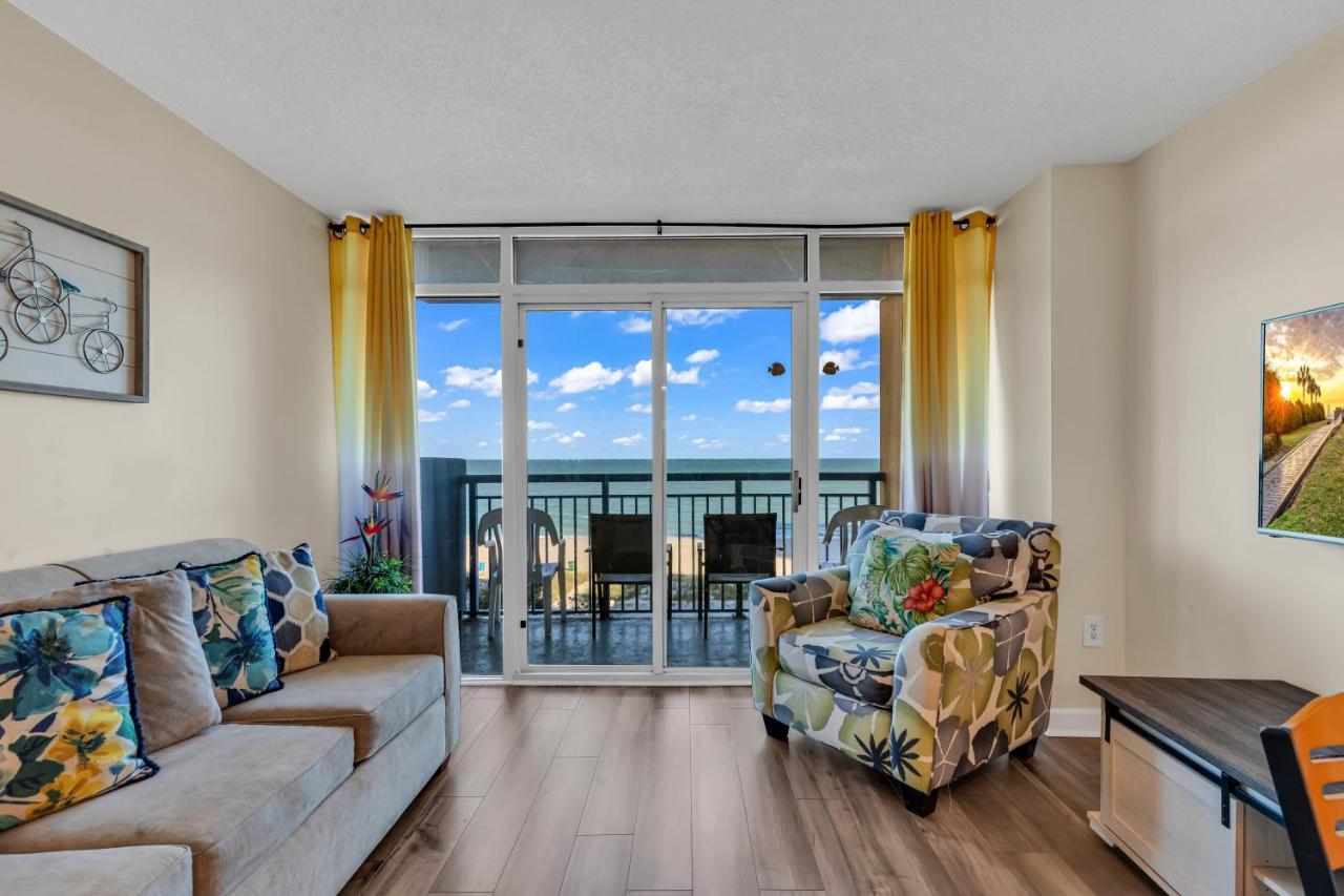 Beachfront Condo In Atlantica Resort With Pool Миртл-Бич Экстерьер фото