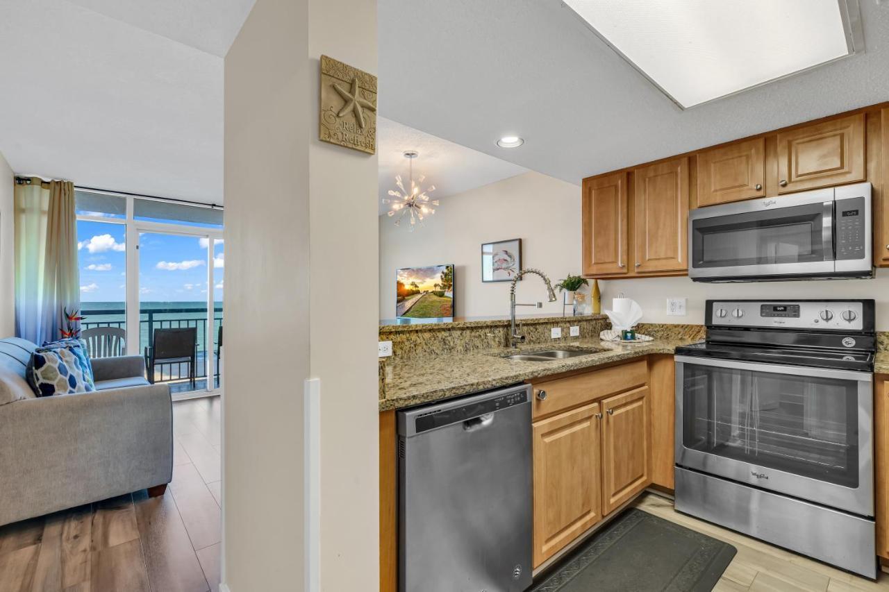 Beachfront Condo In Atlantica Resort With Pool Миртл-Бич Экстерьер фото