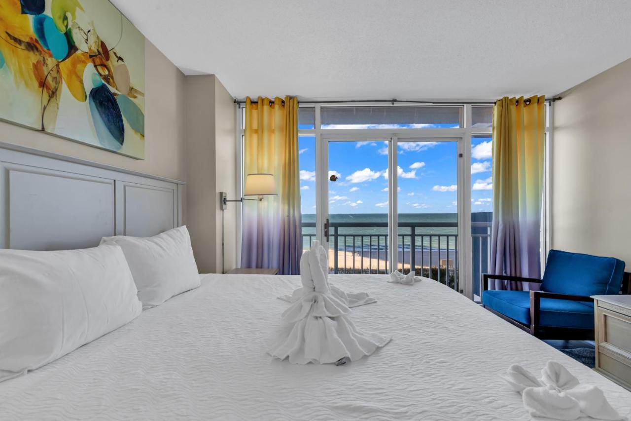Beachfront Condo In Atlantica Resort With Pool Миртл-Бич Экстерьер фото
